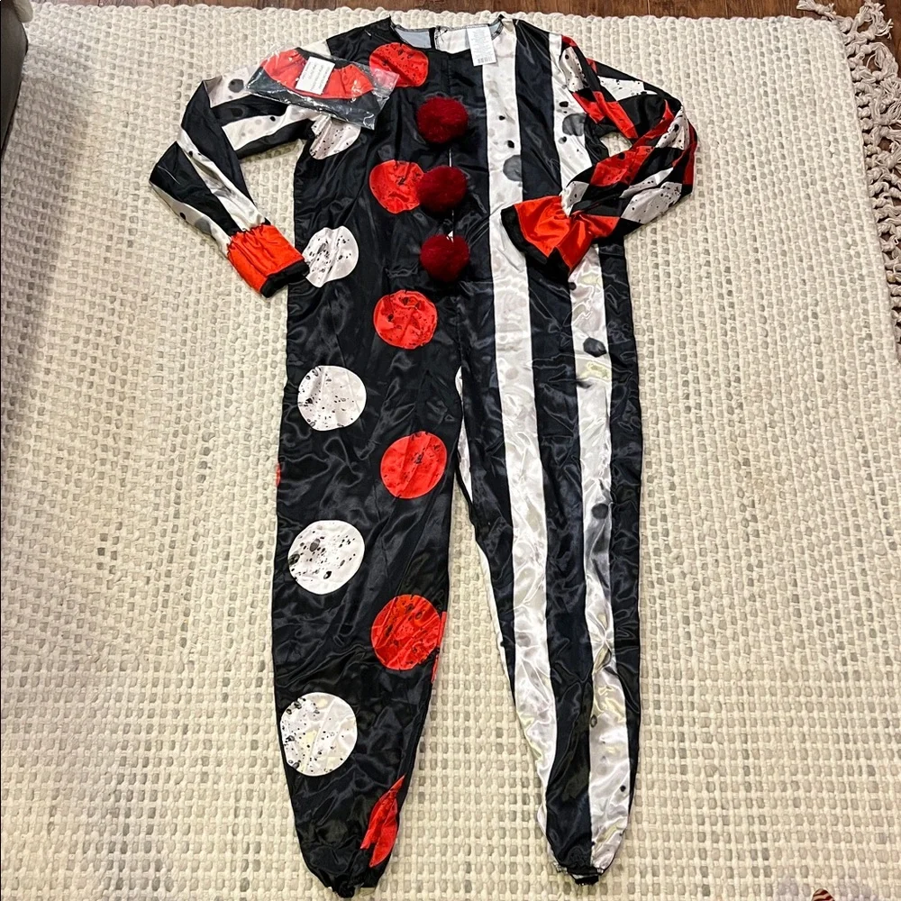 Big Top Bling Clown costume size L (10/12)